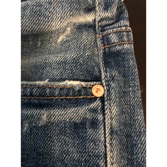 Mother Superior The Insider Crop Step Chew Better When Its Wrong Jeans - Size 25 - Picture 6 of 15